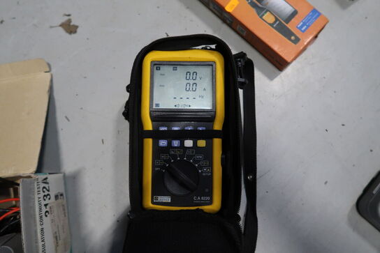 Spændingskvalitetsanalysator CHAUVIN ARNOUX C.A 8220