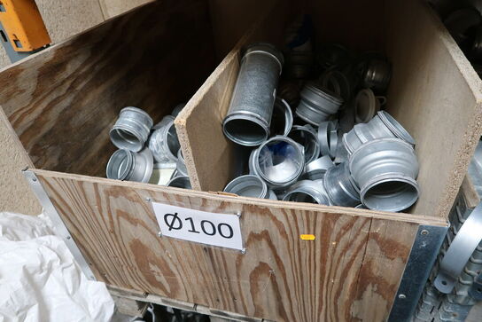 Palle med div. Ventilationsfittings