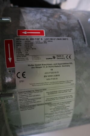 Aksialventilator WOLTER