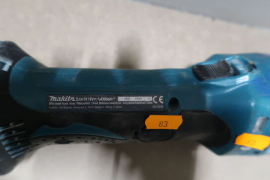 Akku pladesaks MAKITA DJS161 med batteri