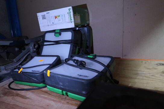6 stk. arbejdslamper SCHNEIDER Electric