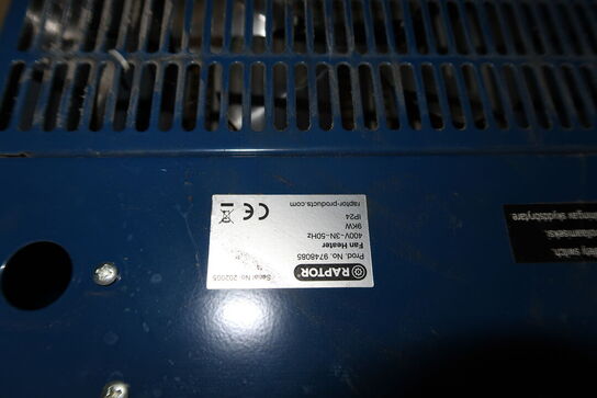 2 stk. varmeblæsere RAPTOR