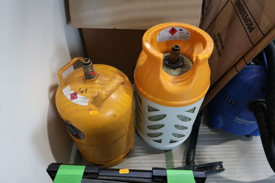 2 stk. gasflasker