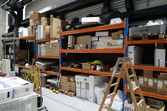 5 fag pallereoler uden indhold