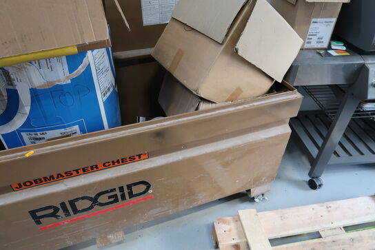 Værktøjskasse RIDGID med indhold