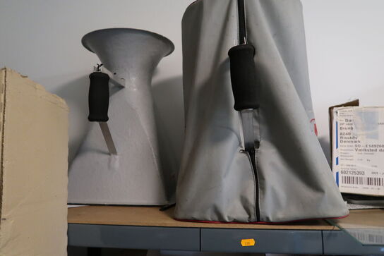 2 stk. luftstrømstragte KIMO