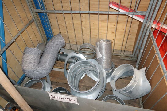 Palle med div. Ventilationsfittings