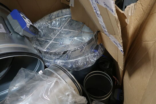 Palle med div. Brandspjæld TROX TECHNIK