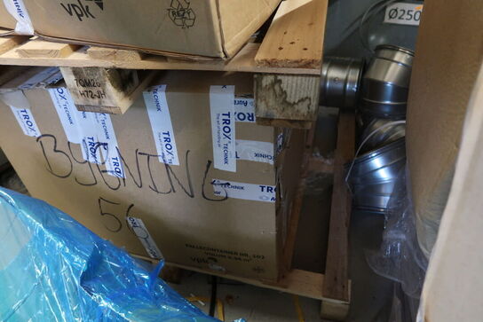 Palle med div. Brandspjæld TROX TECHNIK