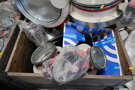 Palle med div. Brandspjæld RF-T