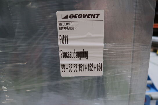Procesudsugning GEOVENT MEF-315-3 1,1kW 3200 RPM
