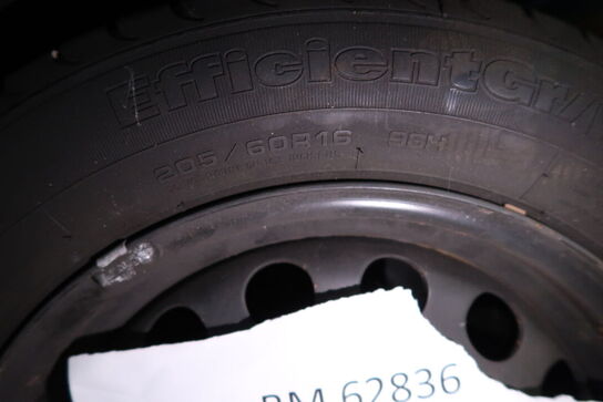 4 stk. fælge med dæk GOODYEAR 205/60R16