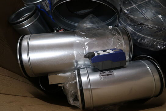 Palle med div. Brandspjæld TROX TECHNIK