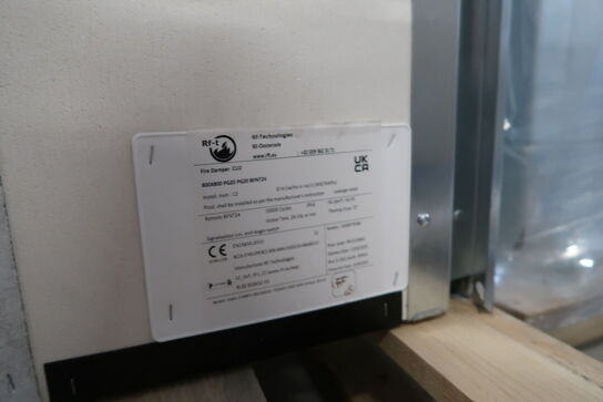 2 stk. brandspjæld RF-T Fire Damper CU2