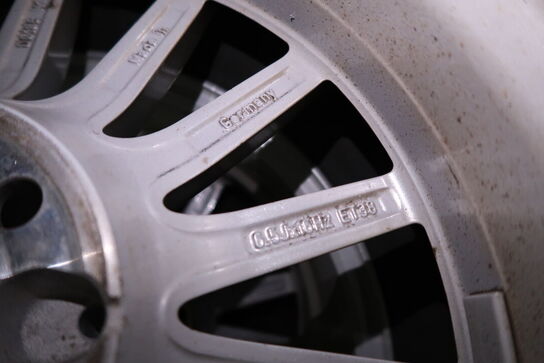 4 stk. alufælge 6.5Jx16H2 med dæk MICHELIN 205/60R16