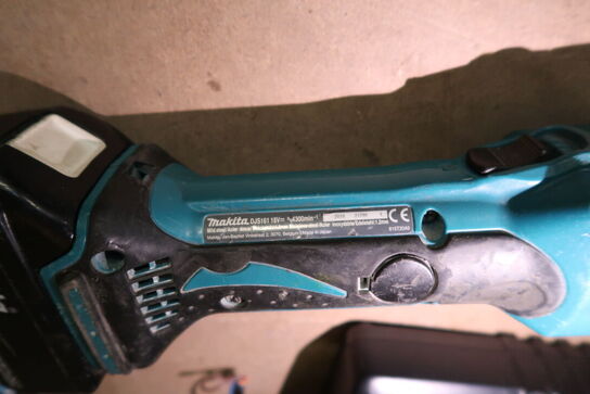 Akku pladesaks MAKITA DJS161 med batteri