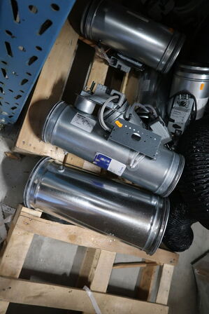 Palle med div. Brandspjæld LINDAB