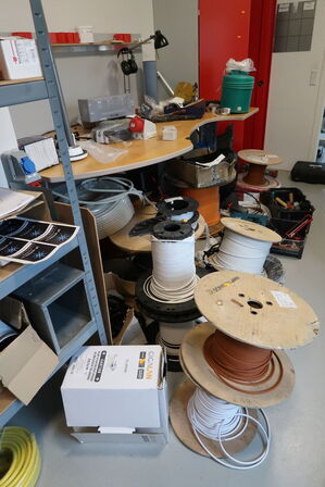 Div. Kabeltromler med kabler