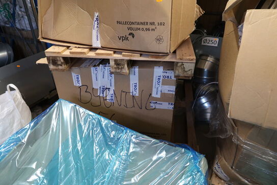 Palle med div. Brandspjæld TROX TECHNIK