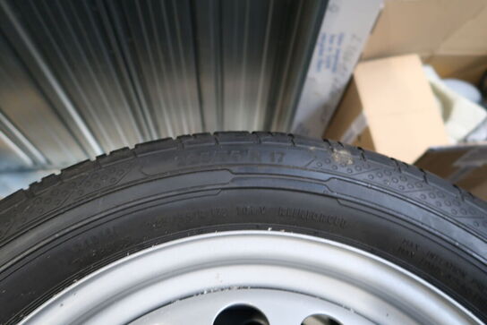 4 stk. fælge med dæk CONTINENTAL 225/55 R 17