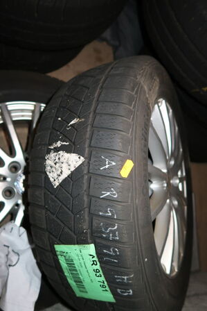 4 stk. alufælge 6.5Jx16H2 med dæk MICHELIN 205/60R16