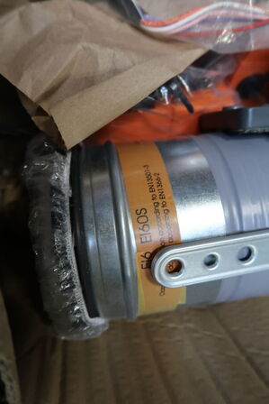 Palle med div. Brandspjæld bl.a. RF-T Fire Damper CU2