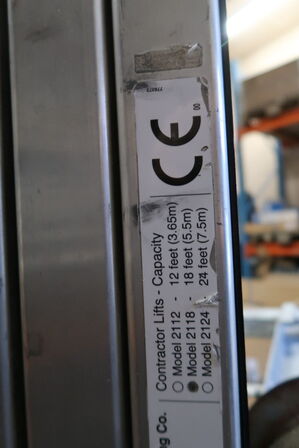 Manuel materialelift