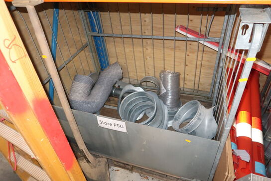 Palle med div. Ventilationsfittings