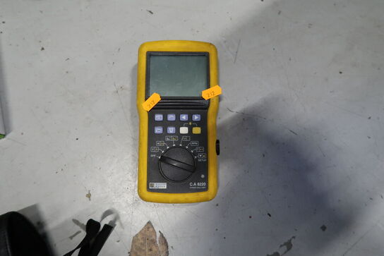 Spændingskvalitetsanalysator CHAUVIN ARNOUX C.A 8220