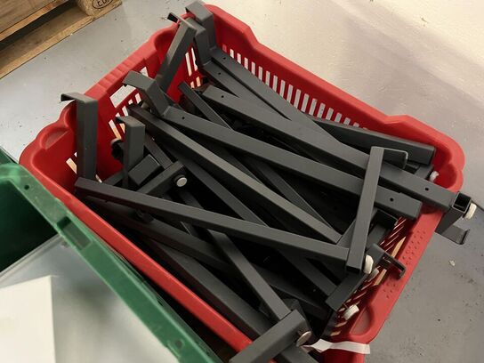 Butiks ophæng med gitter og hylde ophæng