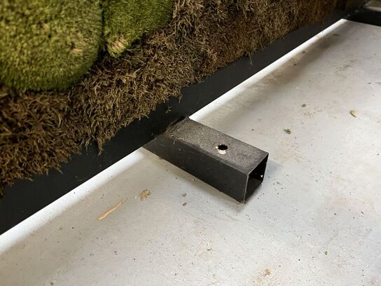 Skillevæg m. Natur udsmykning 