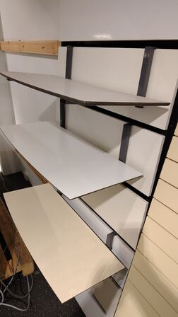 2. Stk. Butiks reoler