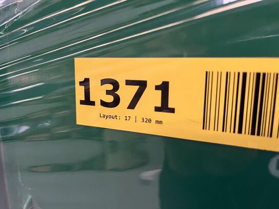 16. Stk. Grønne Plast kasser