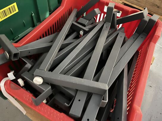 Butiks ophæng med gitter og hylde ophæng