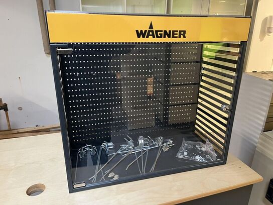 Udstillings disk til butik og Wagner vare skab 