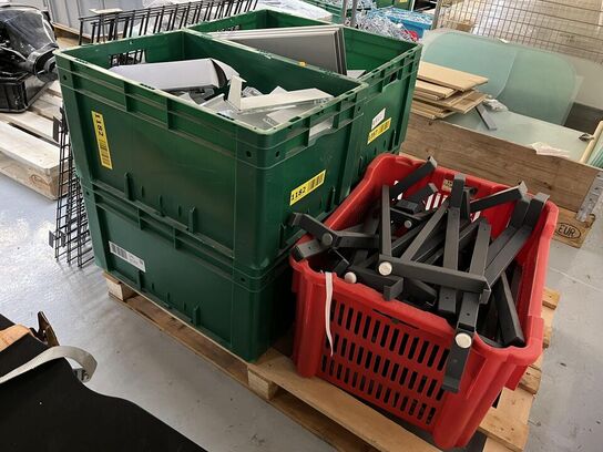 Butiks ophæng med gitter og hylde ophæng