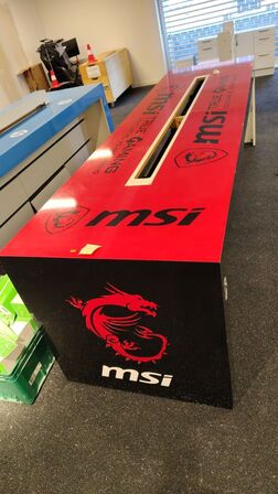 2 stk. Udstillings podie til butik