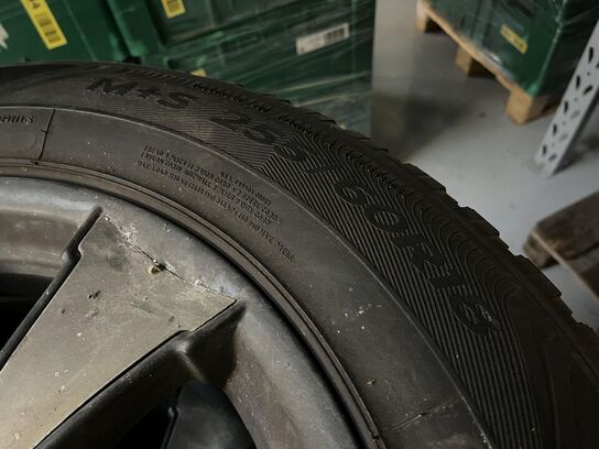 4. Stk. Dæk med Alu fælge 