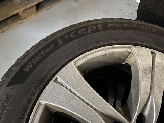 4. Stk. Dæk med Alu fælge 