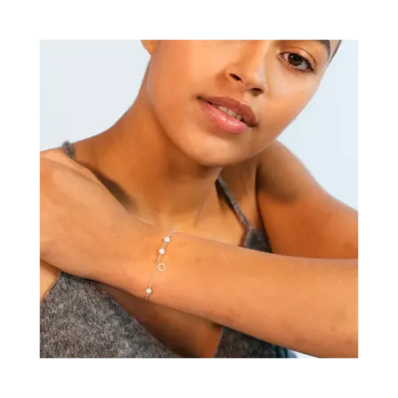 Piccolo Marina Armbånd Sølv DULONG