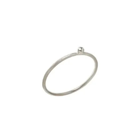 Delphis Ring Sølv - Str. 56 DULONG