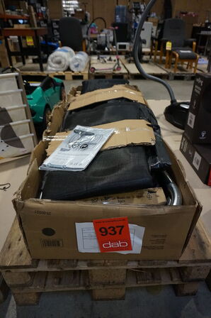 Salta Trampolin Cosmos Ø366 cm, sort inkl. Sikkerhedsnet 