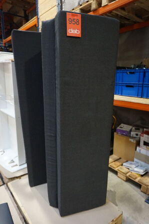 Sleepy 3-delt foldemadras 150x180x12 cm Antracit 