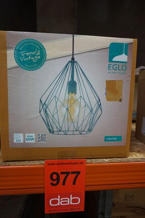 Eglo Carlton vintage pendellampe Mint 