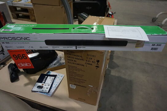 Prosonic SB-300 2.0 soundbar 