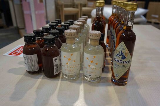 30 stk ass. Miniature Gin 5 cl/10 cl