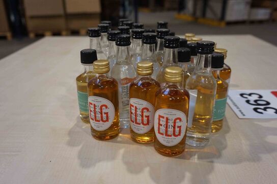30 stk ass. Miniature Gin 5 cl