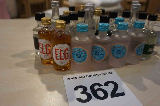 30 stk ass. Miniature Gin 5 cl