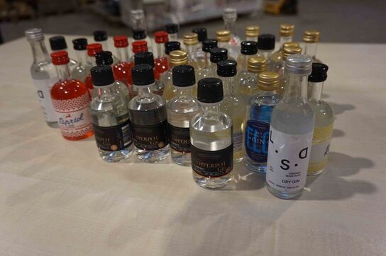 30 stk ass. Miniature Gin 5 cl