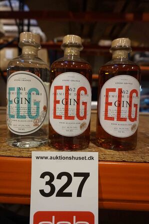 3 stk ass. Elg Gin 50 cl 47,2&/46,3%